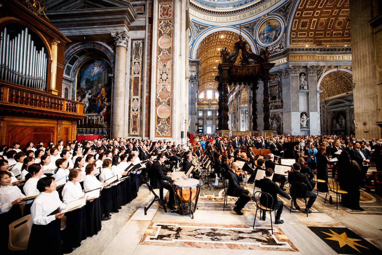 Die Krönungsmesse im Petersdom (© Musacchio&Fucilla / MUSA)