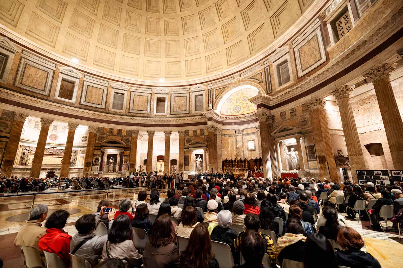 Im Pantheon fand das erste Mal ein Konzert im Rahmen des Musica Sacra Festivals statt. (© Musacchio&Fucilla / MUSA)