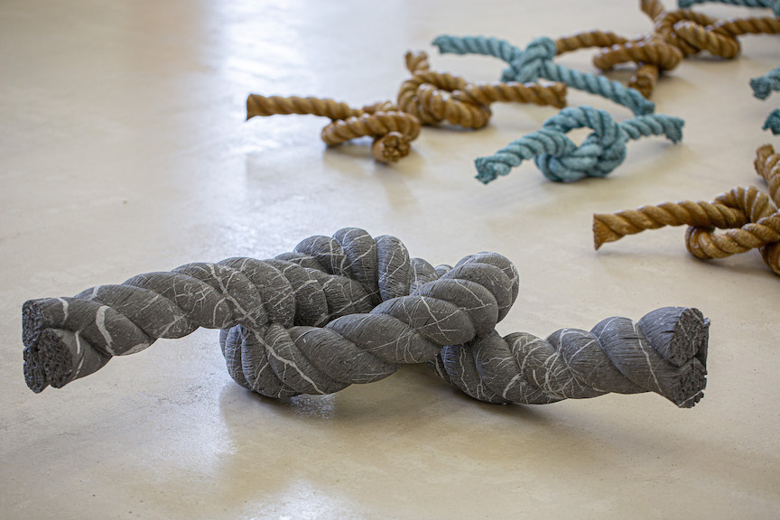 Knoten-Installation von Herbert Meusburger (Foto: