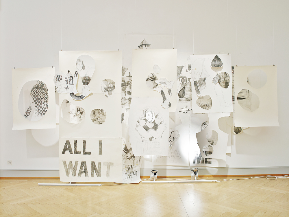 Werkbeispiel Anna Hilti: Installation 'In Search