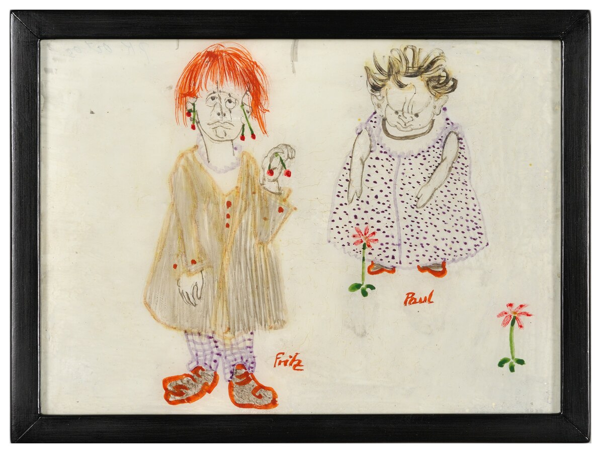 Paul Klee, Paul u. Fritz, 1905, 19,