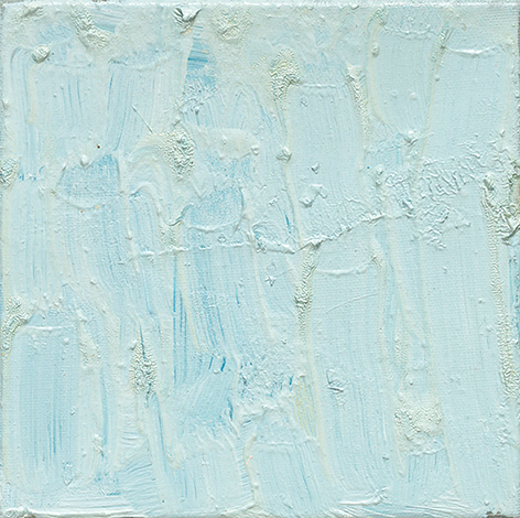 Linus Barta: Blue, 2020, 20 x 20 cm