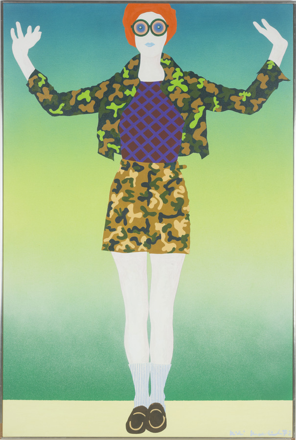 Kiki Kogelnik, War Baby, 1972, 183,4 x 121,7 x 3