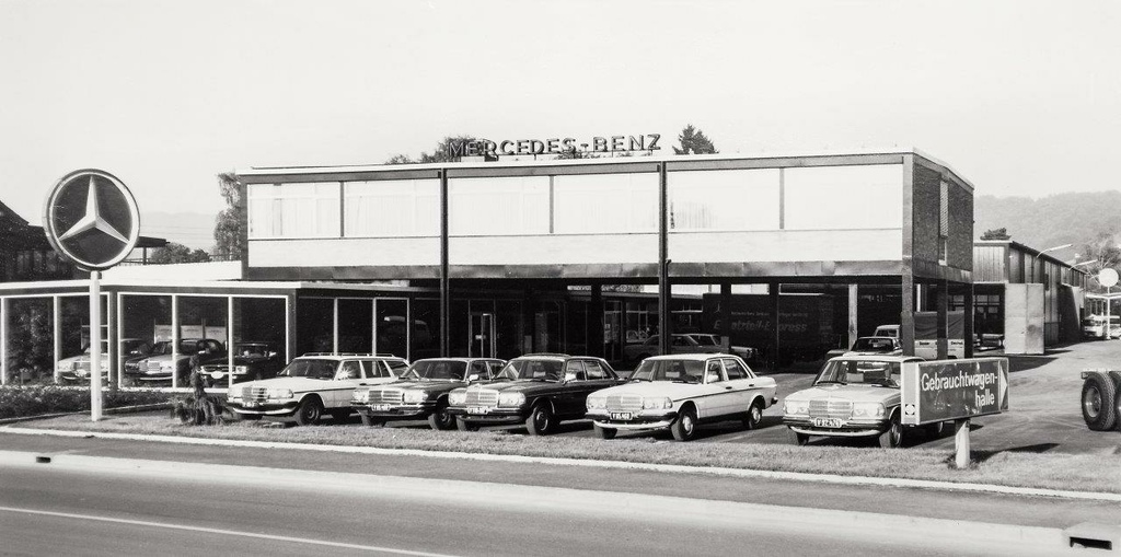 Mercedes-Benz-Landesvertretung Dornbirn, 1962 ©