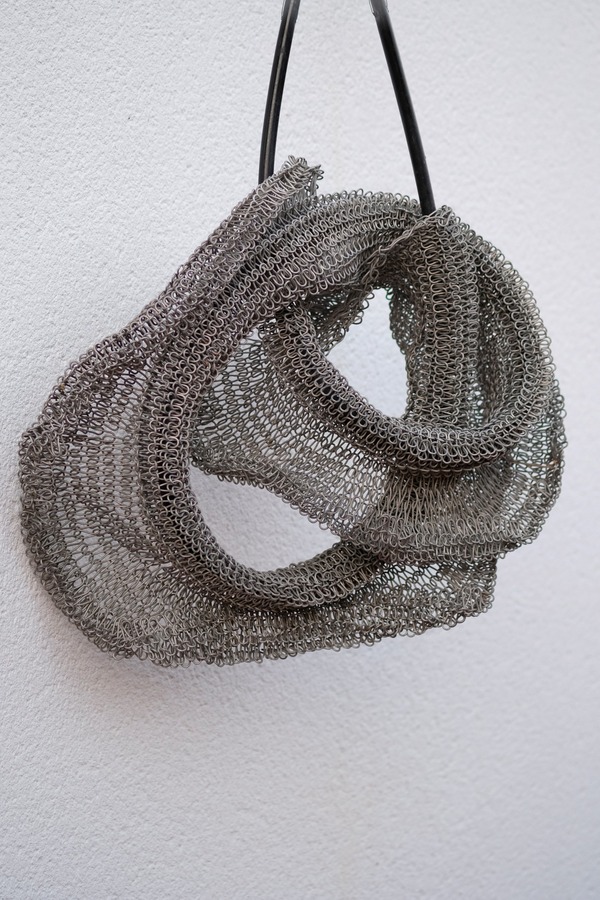 Erika Leitner, Skulptur, 2018, Aluminium, Ø 100 cm