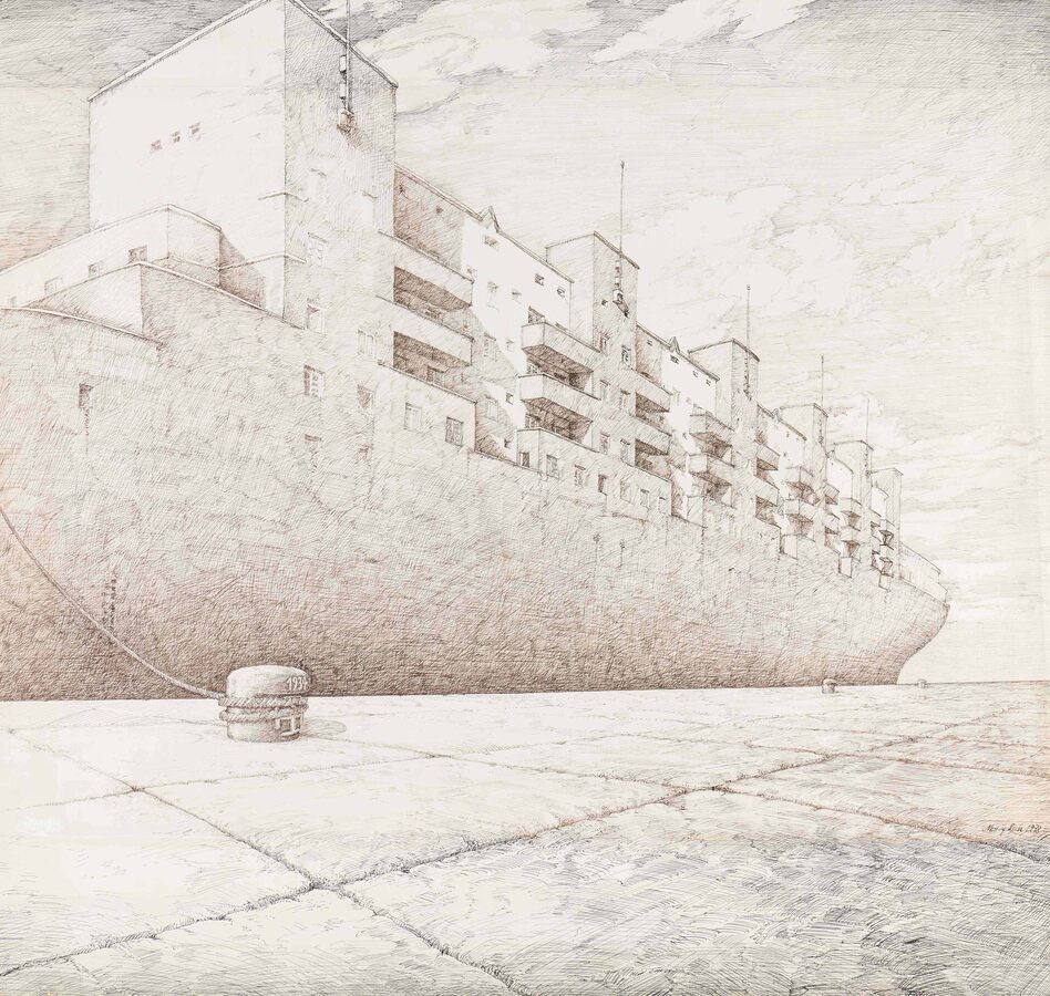 Missing Link, Das Flaggschiff, 1978 © MAK