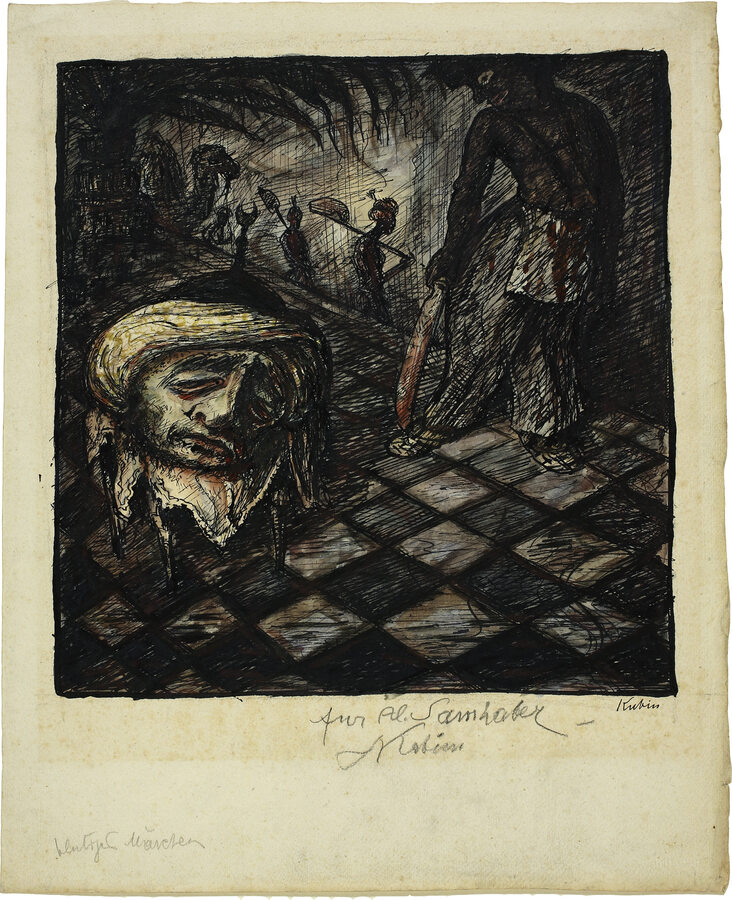 Alfred Kubin, Blutiges Märchen, 2. Hälfte 1910er