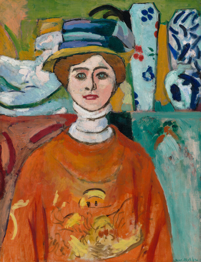  Henri Matisse, Das Mädchen mit grünen Augen, 1908