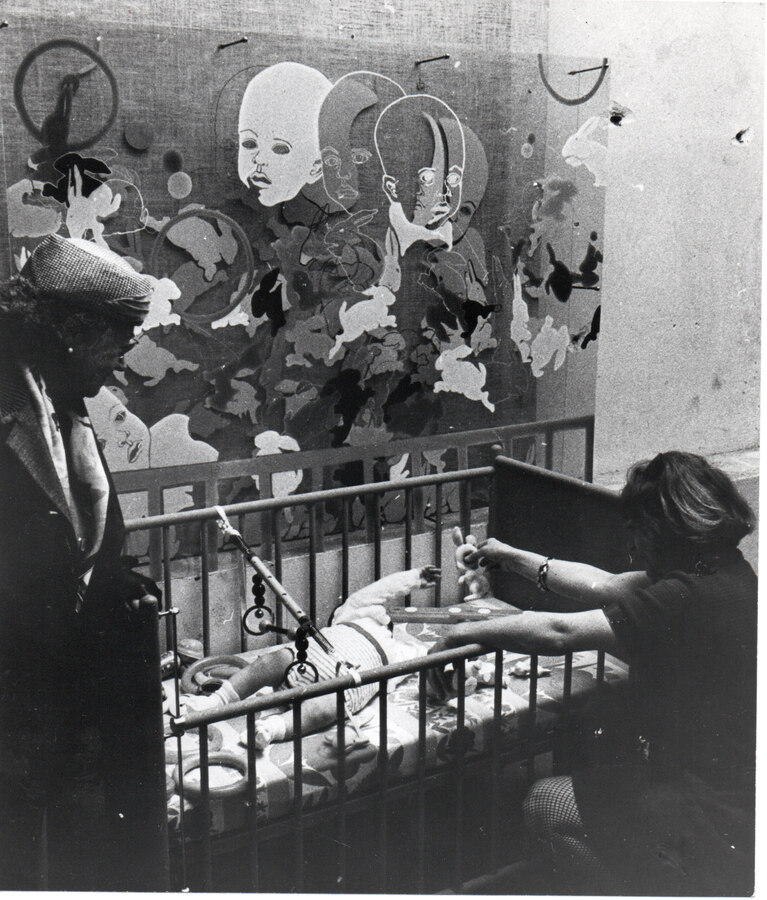 Lea Lublin, Mon Fils, May 1968, Musée d’Art