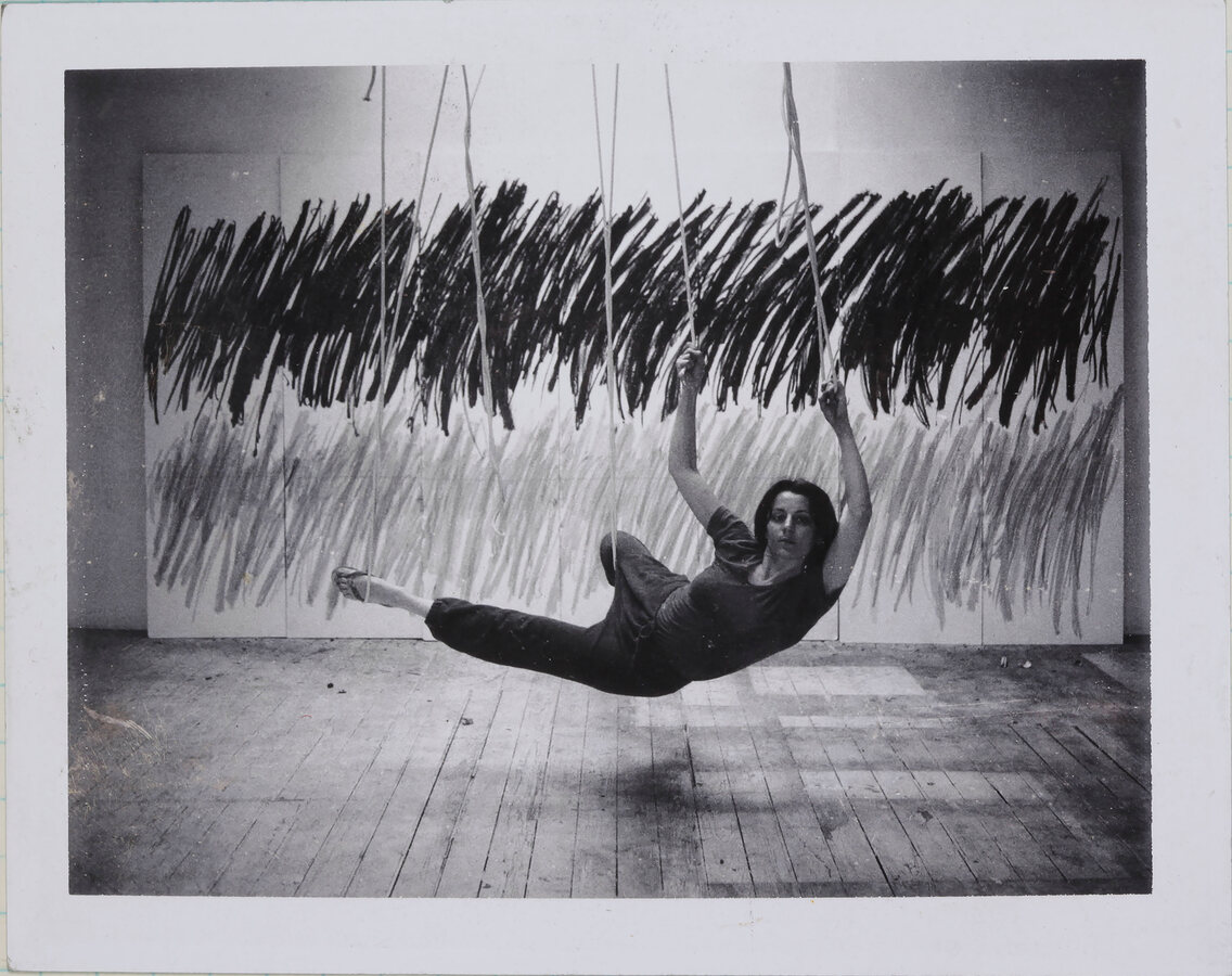 Rosemarie Castoro, Selbstporträt, New York, 1970 ©