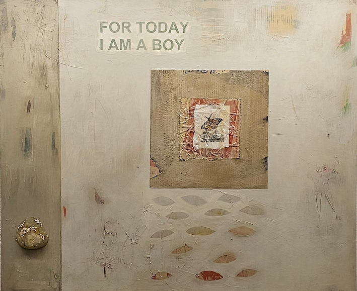 May-Britt Nyberg: For today I am a boy, Acryl u.