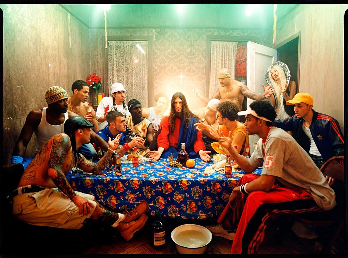 David LaChapelle, Last Supper, 2008, Digital C
