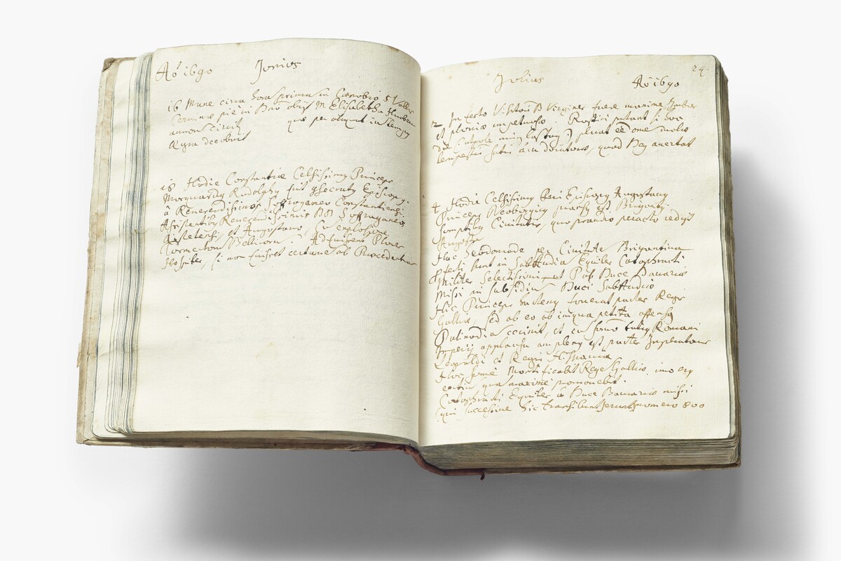 Tagebuch des Abtes Anton Voegel vom Kloster