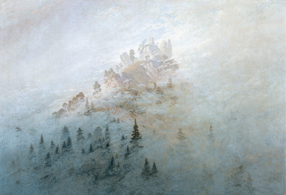 Caspar David Friedrich: Morgennebel im Gebirge,