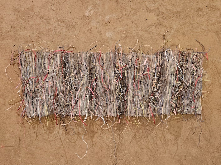 Dorothea Rosenstock - Nest bauen. Papiergewebe, 2023 (Fotos: Kapi)