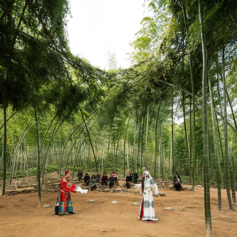 Bamboo Theater, Hengkeng Village; Photo: Wang Ziling