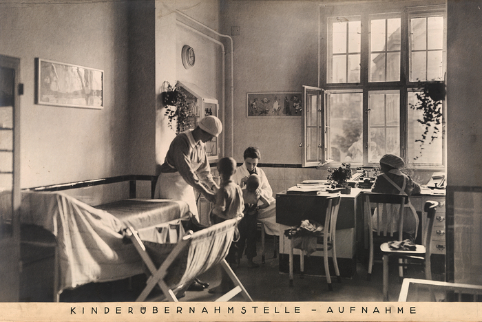 Kinderübernahmsstelle, 1926  Foto: Martin Gerlach jun. © Wien Museum