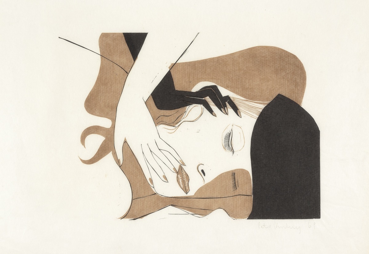 Peter Kubovsky, Ohne Titel, 46 x 69 cm, 2