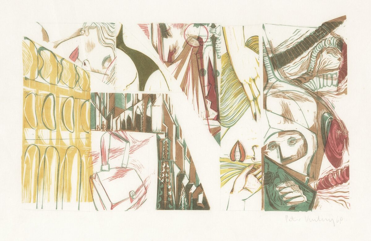 Peter Kubovsky, Ohne Titel, 46 x 69 cm, 4