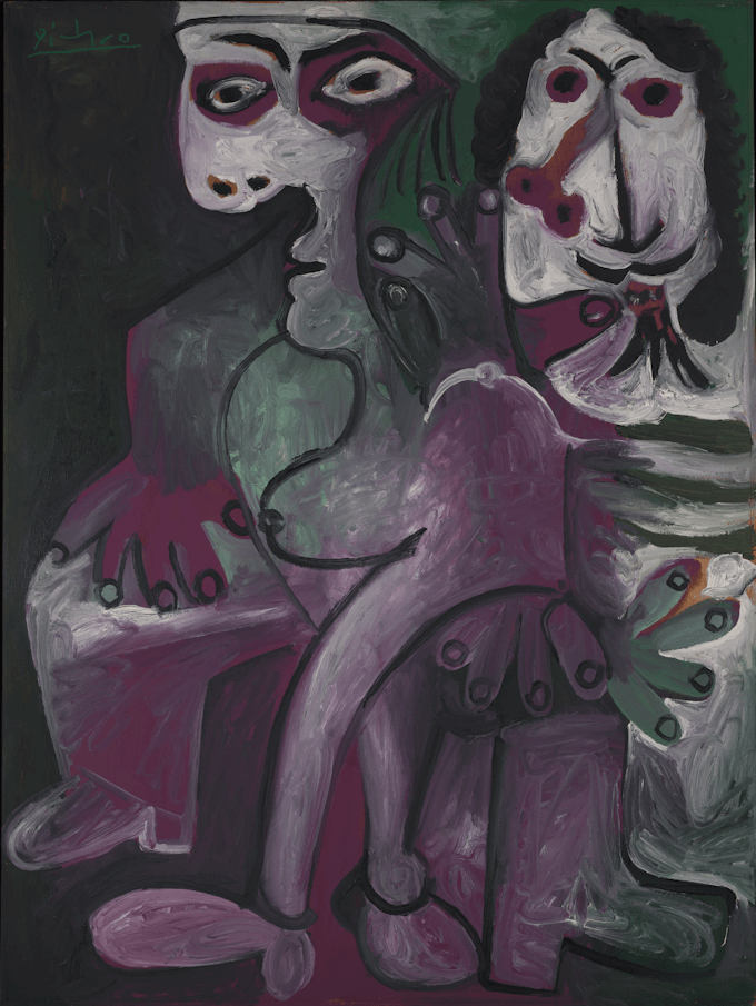 Pablo Picasso, Homme et femme / Mann und Frau,