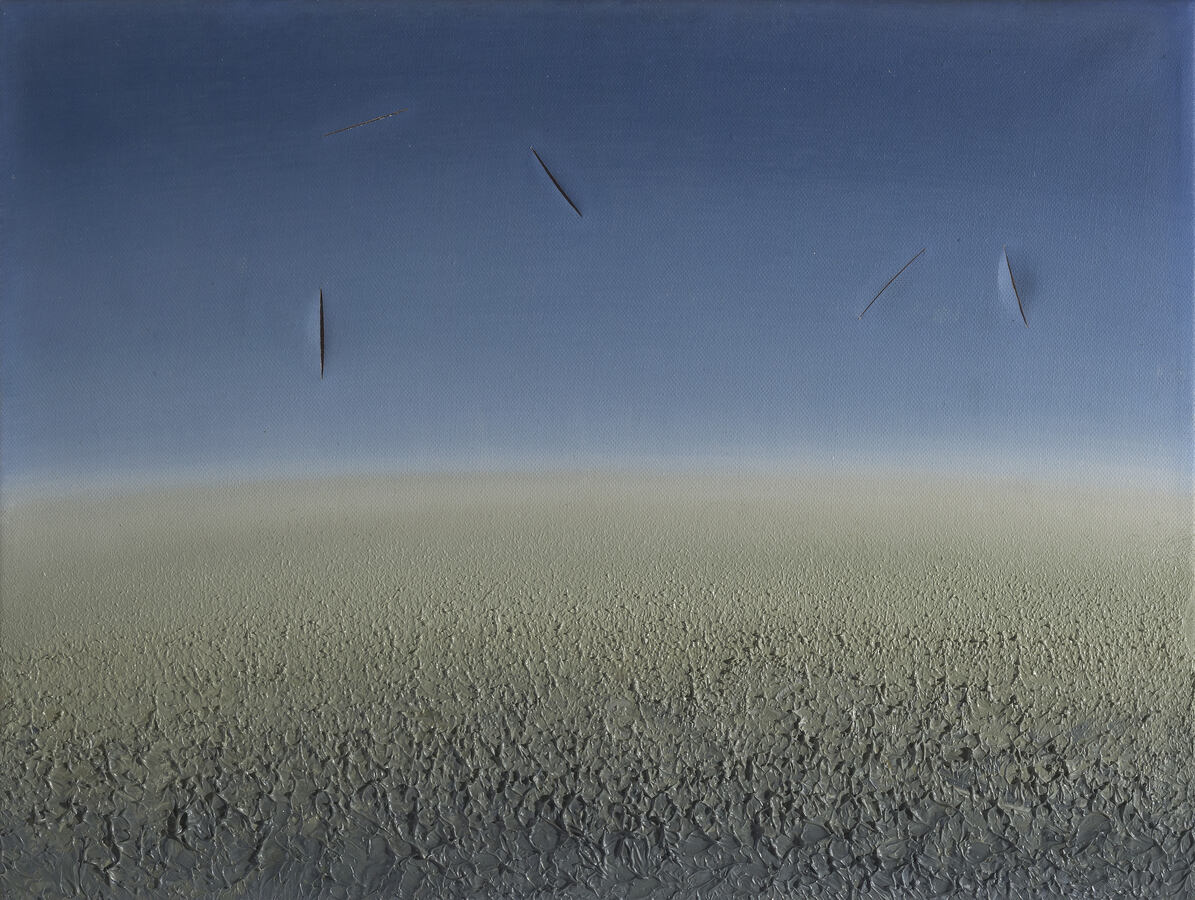 Gerhard Richter, Abstrakte Landschaft, 1969, Öl