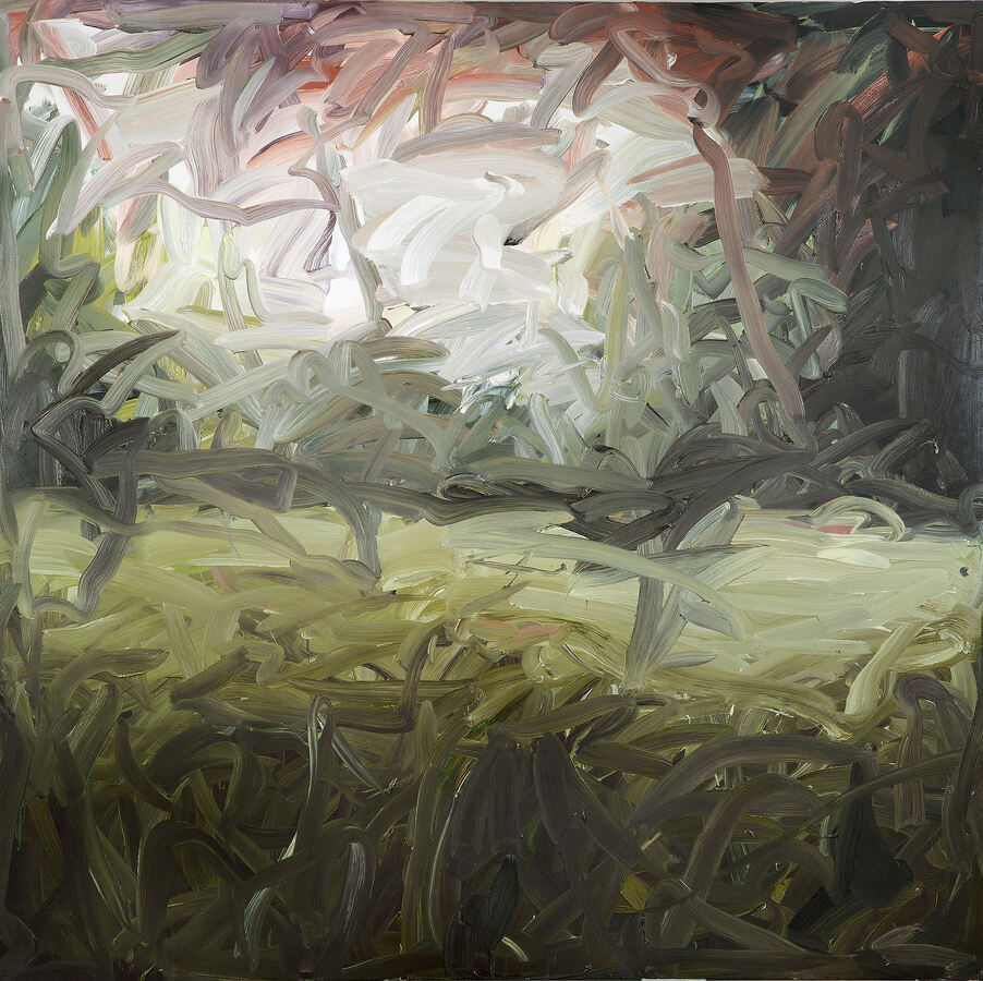 Gerhard Richter, Dschungelbild, 1971, Öl auf