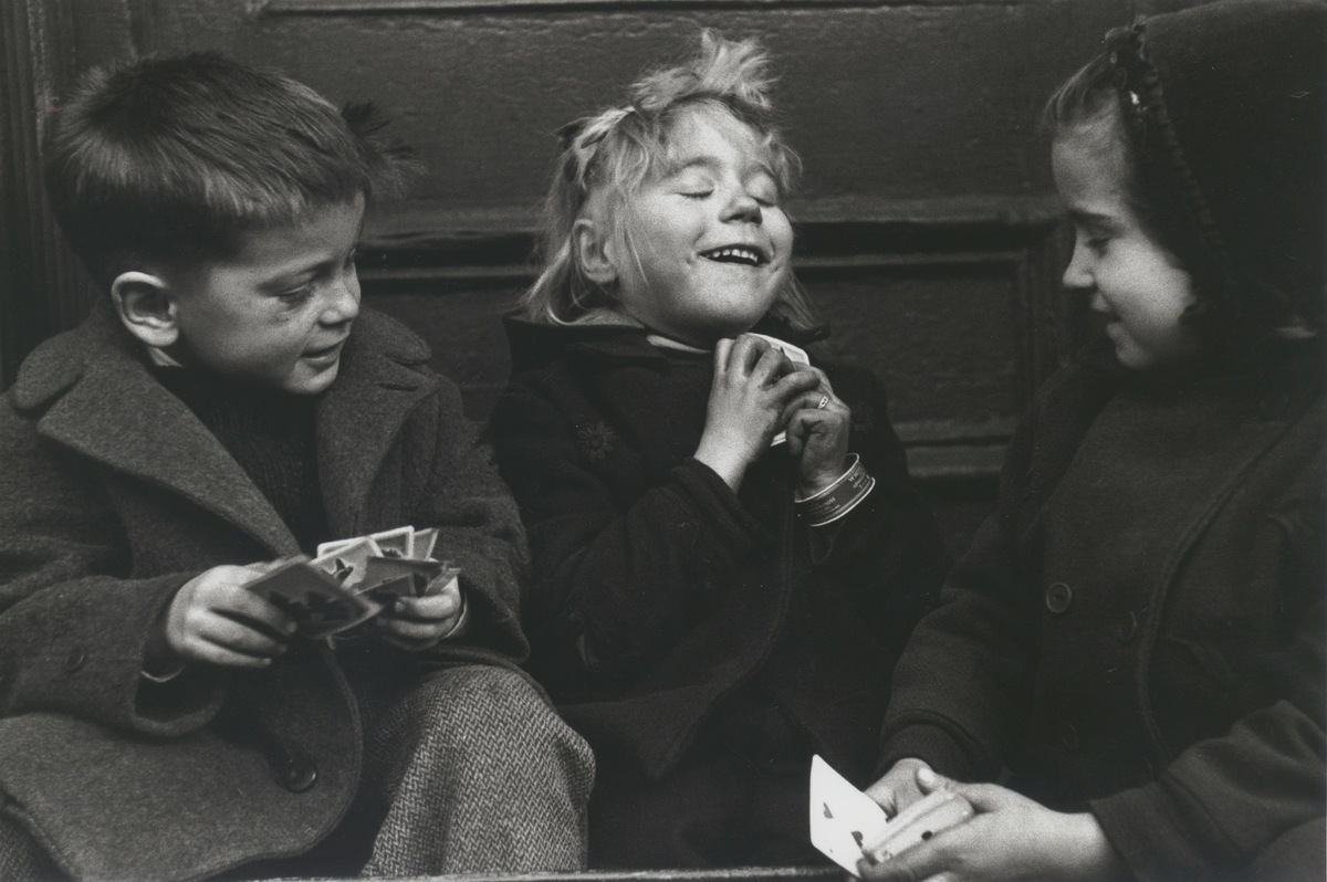 Ruth Orkin, Die Kartenspieler, 1947, 