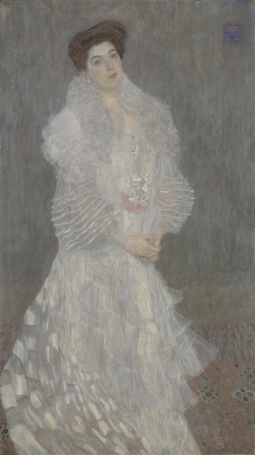Gustav Klimt, Portrait von Hermine Gallia, 1904,