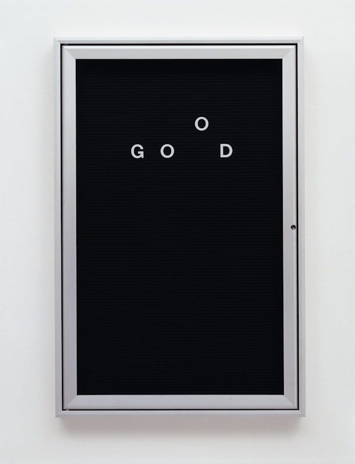 Bethan Huws, "Untitled (GoOD)", 200, Courtesy of