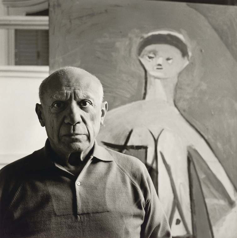 Franz Hubmann, Pablo Picasso in seiner Villa „La