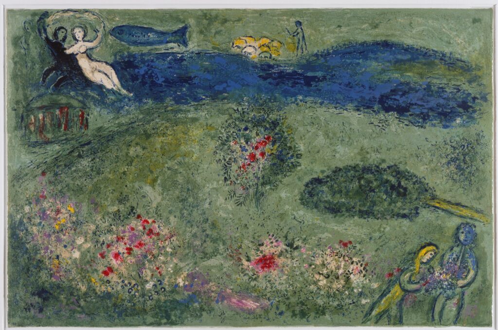 Chagall Marc Der-Lustgarten, Blatt 34 des