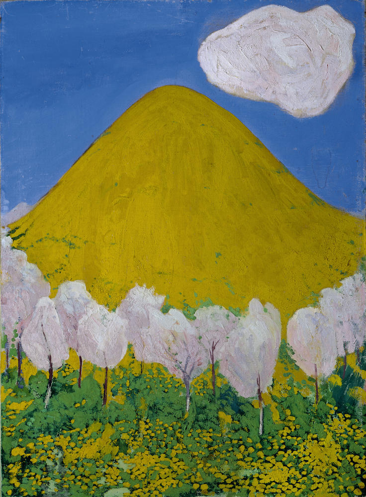 Cuno Amiet (1868 –1961), Der gelbe Hügel, 1903,