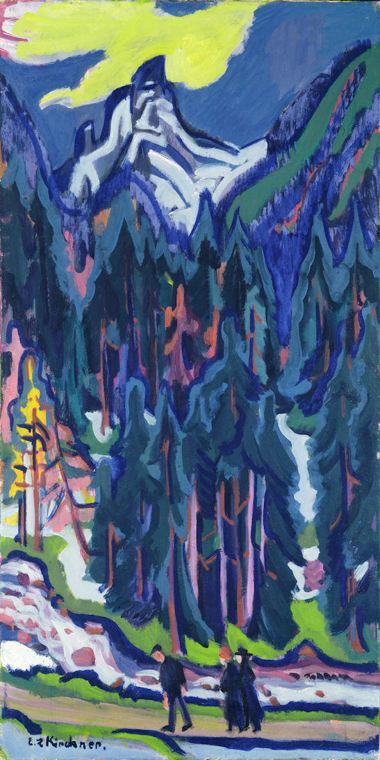 Ernst Ludwig Kirchner (1880 –1938), Sertigtal,