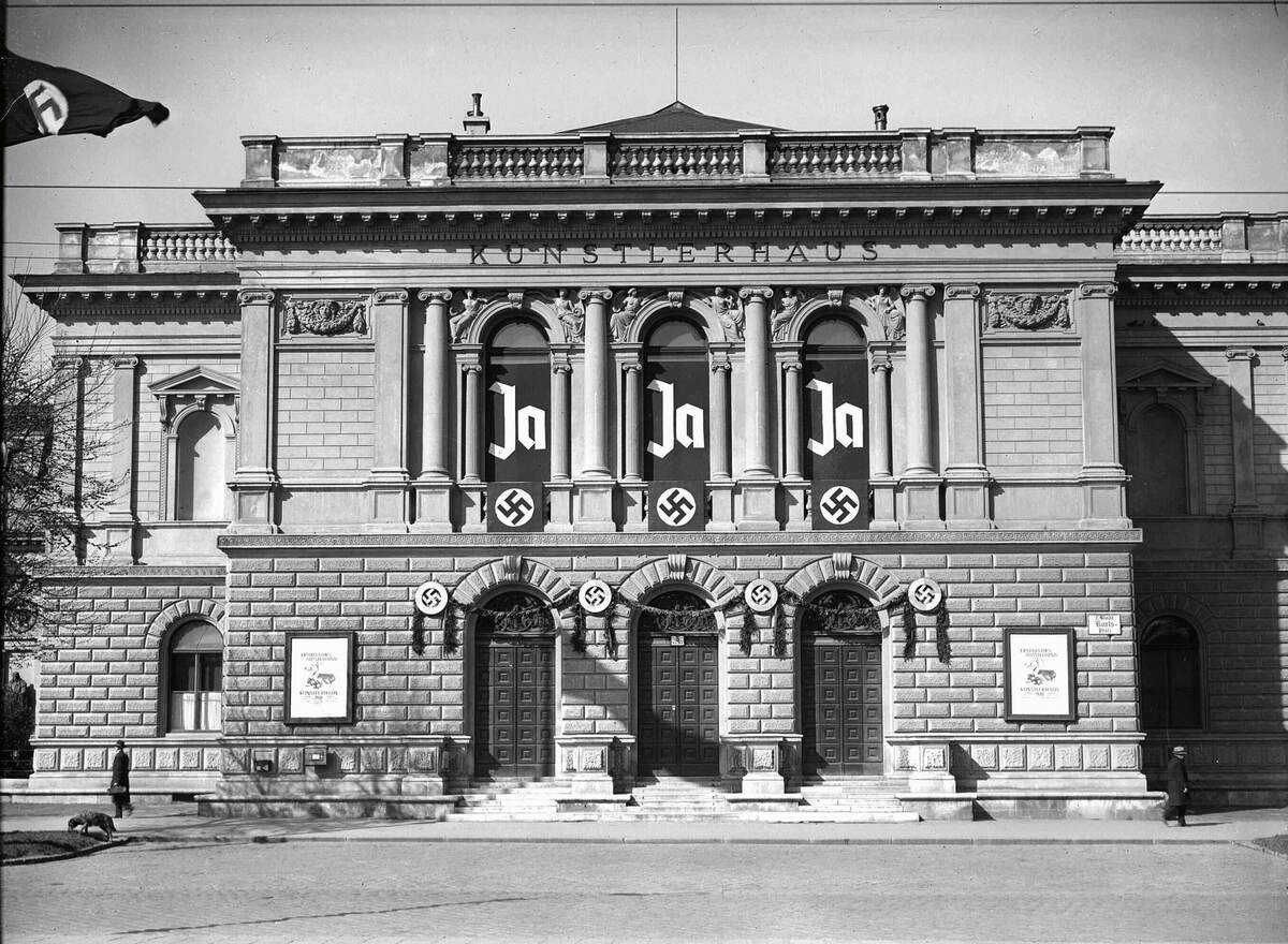Wien 1, Künstlerhaus, 1938  Fotografie