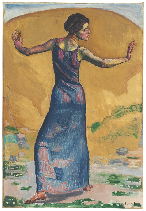 Ferdinand Hodler, Femme joyeuse, ca. 1911, Öl auf