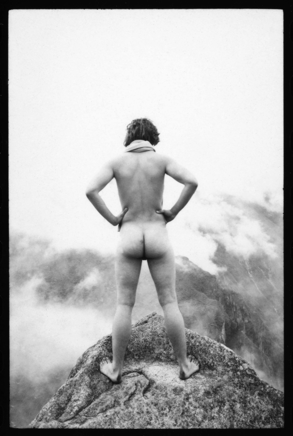  Unbekannter Fotograf, Gordon Matta-Clark nackt in