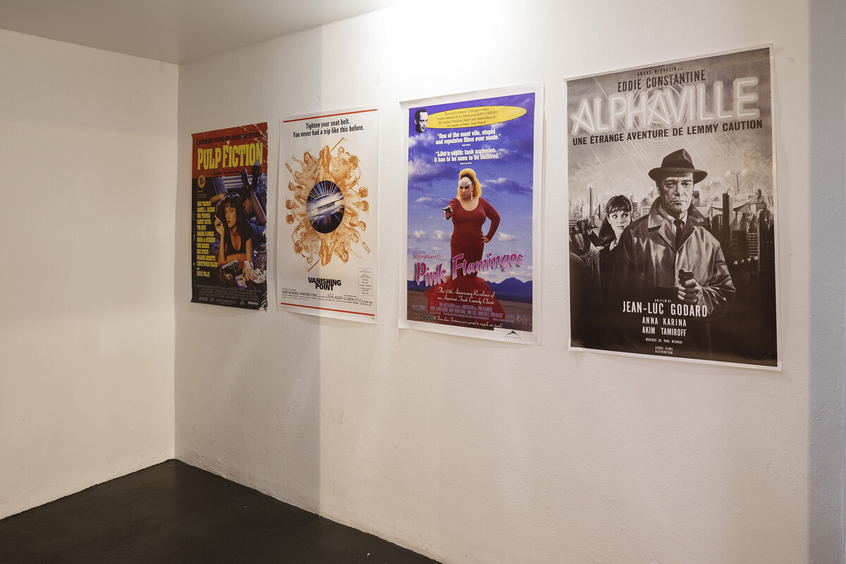 Plakate der Filmmusen. Ausstellungsansicht „Film