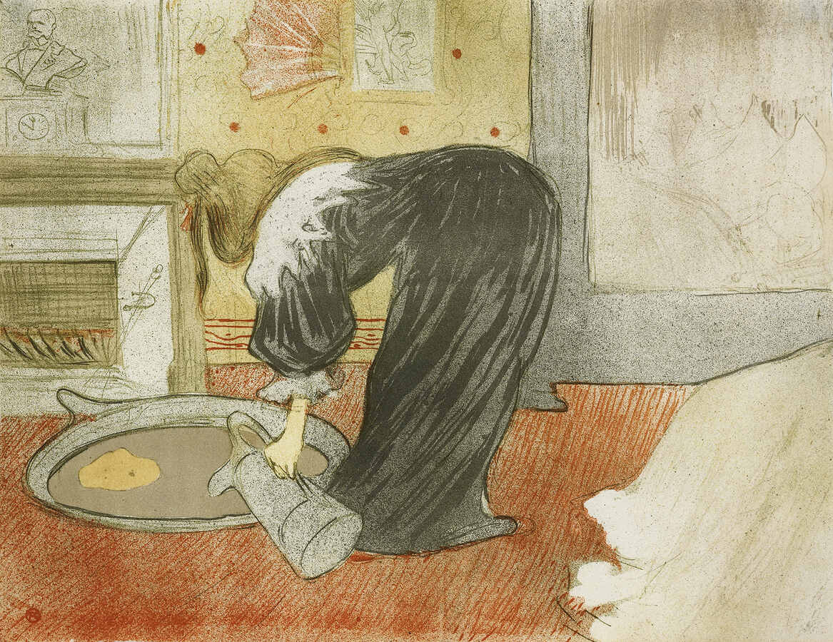 Henri de Toulouse-Lautrec, Femme au tub - Le tub,