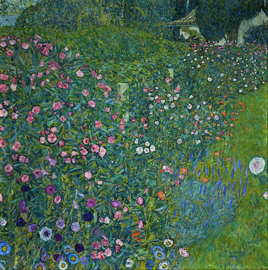 Gustav Klimt, Italienische Gartenlandschaft, 1913,