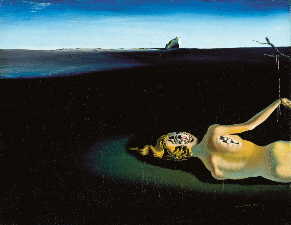 Salvador Dalí, Ohne Titel. Schlafende Frau in