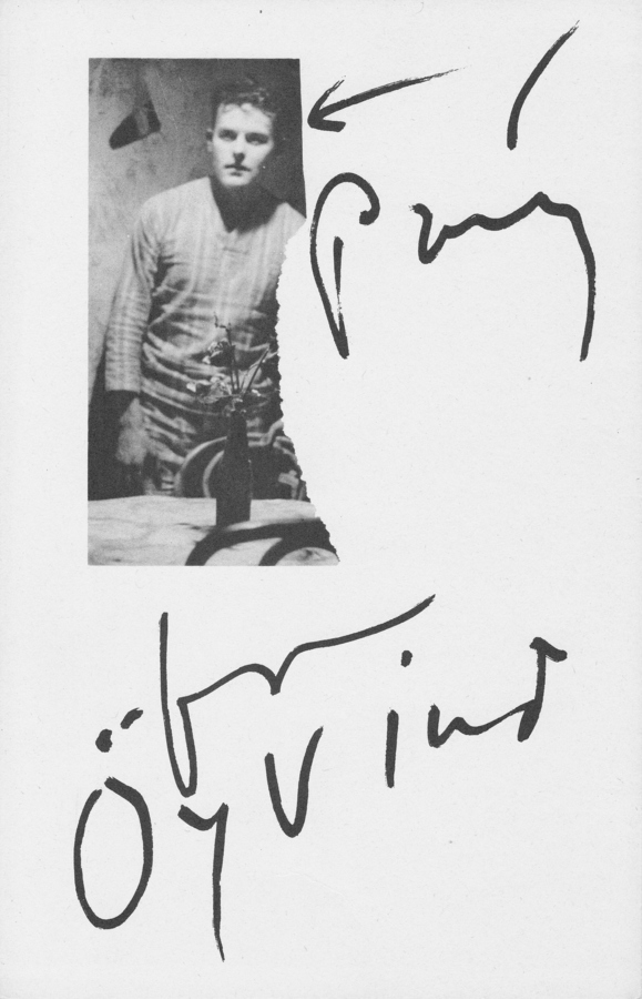 Claes Oldenburg, Einladungskarte "Party for Öyvind