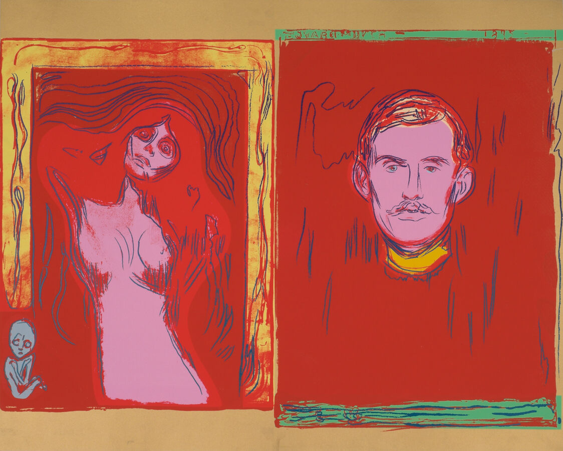 Andy Warhol, Madonna and Self-Portrait with