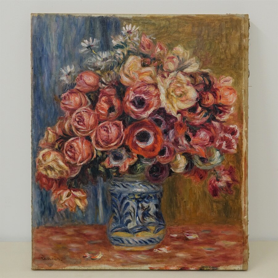 Pierre-Auguste Renoir, Anemonen und Rosen, um 1910