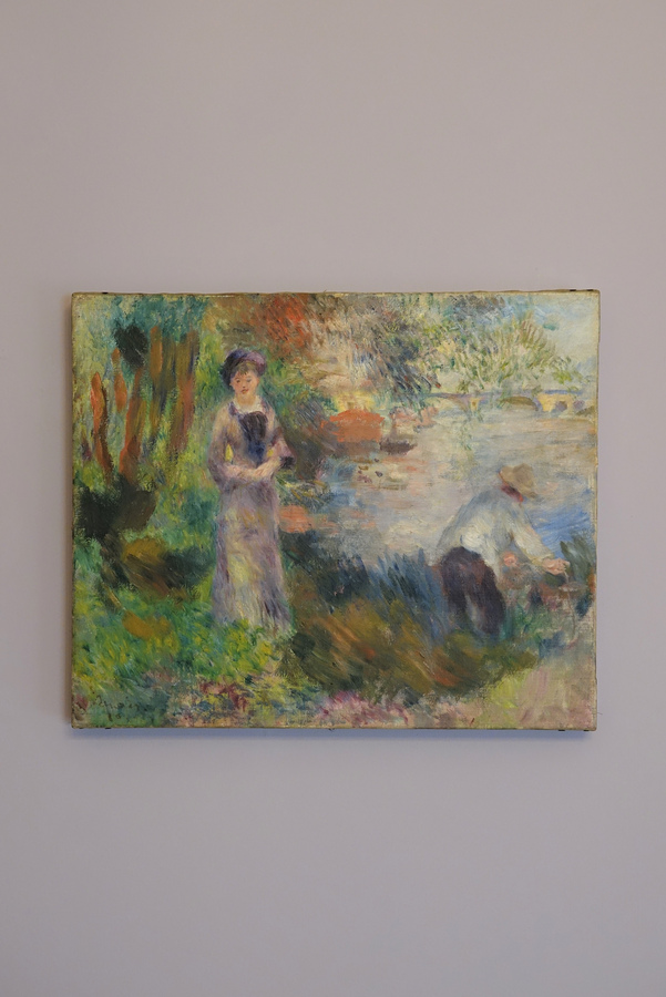 Pierre-Auguste Renoir, Auf der Insel Chatou, um
