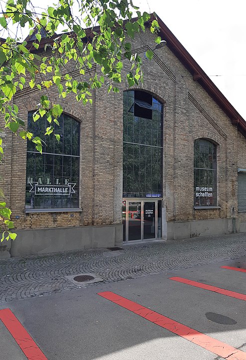 Aussenfassade des Museum Schaffen in Winterthur 