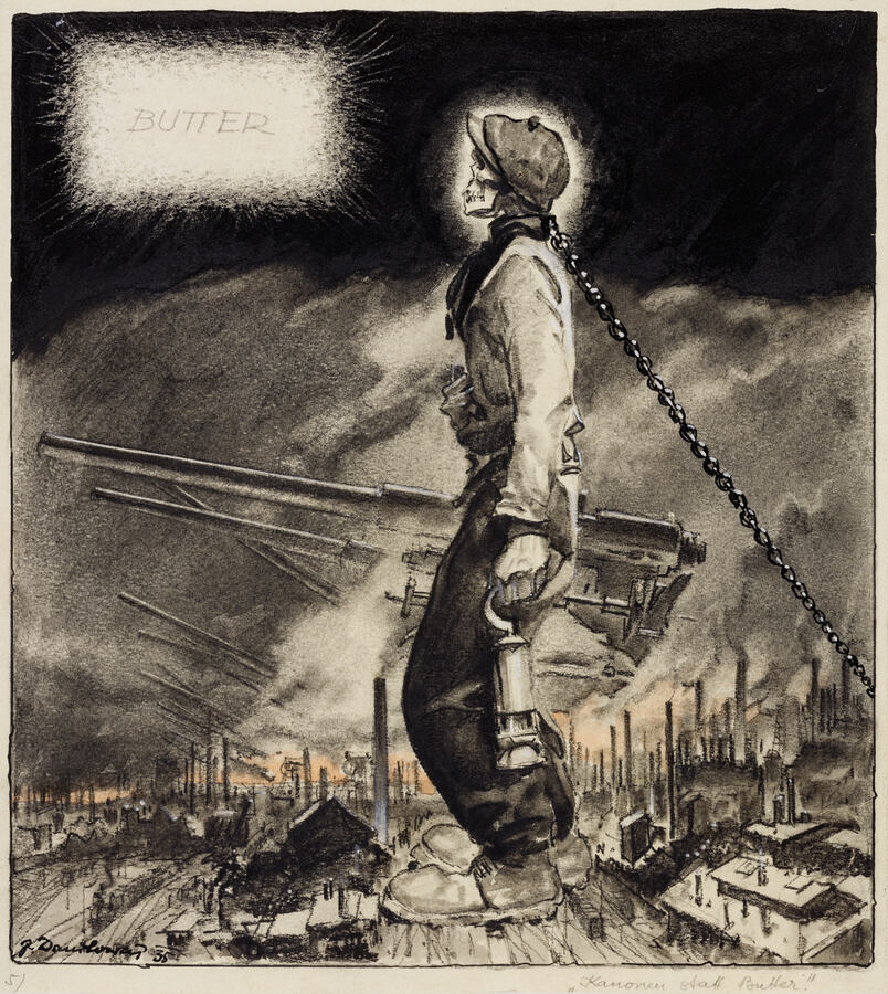 Josef Danilowatz: Kanonen statt Butter (1944) ©