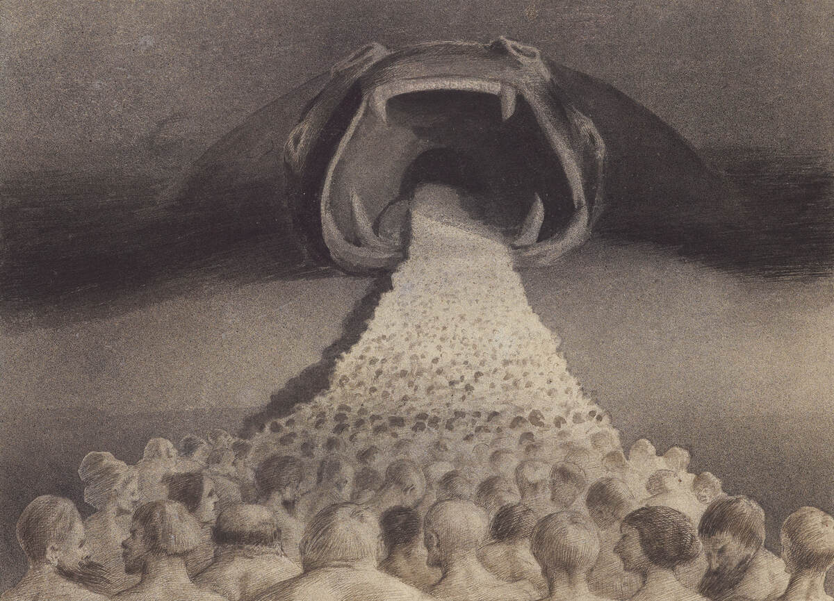 Alfred Kubin, „Ins Unbekannte“, 1900/01 © Leopold