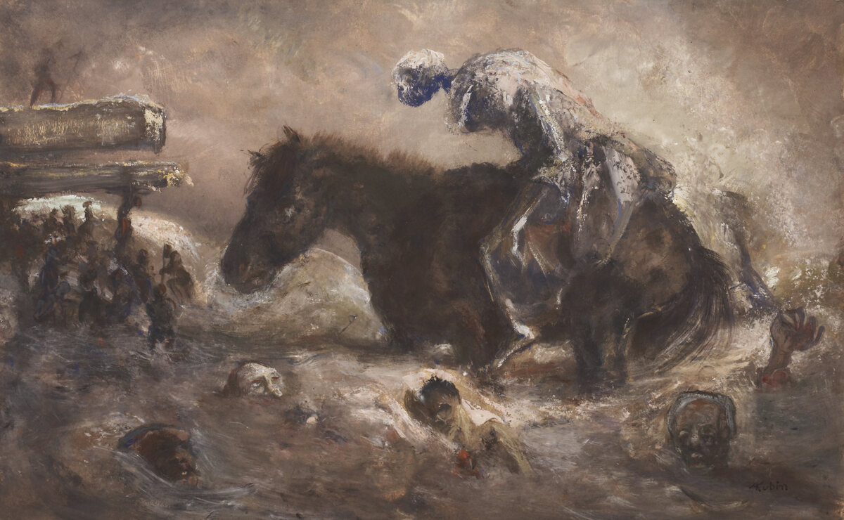 Alfred Kubin, Der Tod als Reiter, 1906 © Leopold