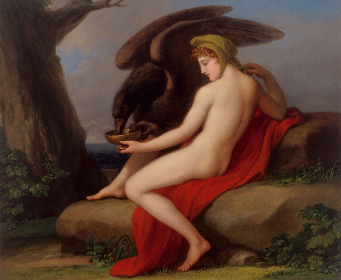 Angelika Kauffmann, Ganymed, den Adler des Zeus