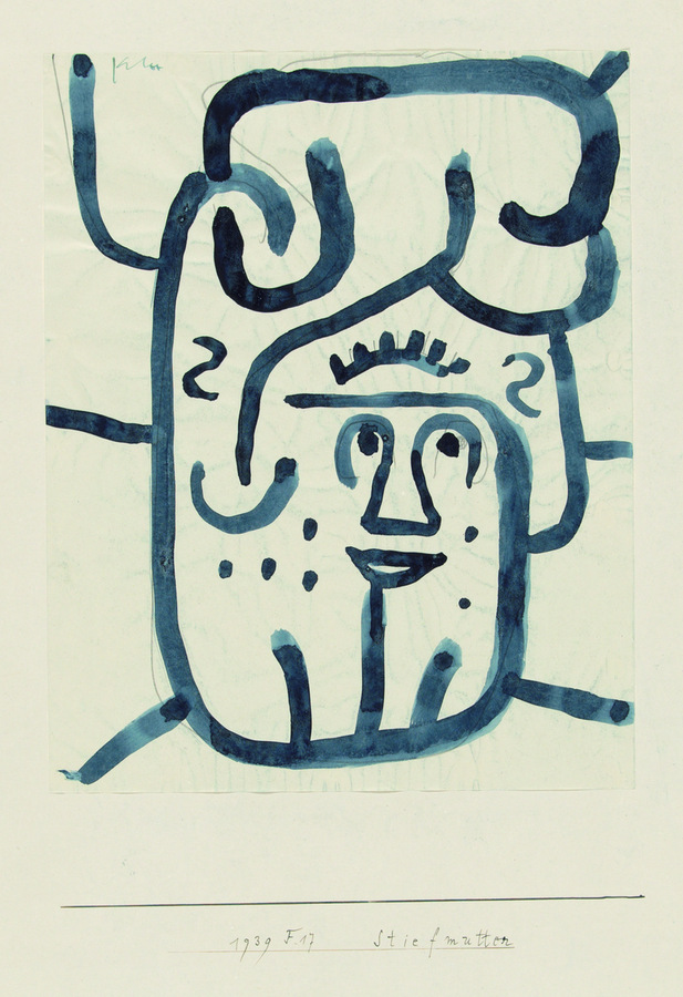 Paul Klee, Stiefmutter, 1939, Aquarell und